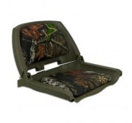This is the product view of the camo round boat seat.